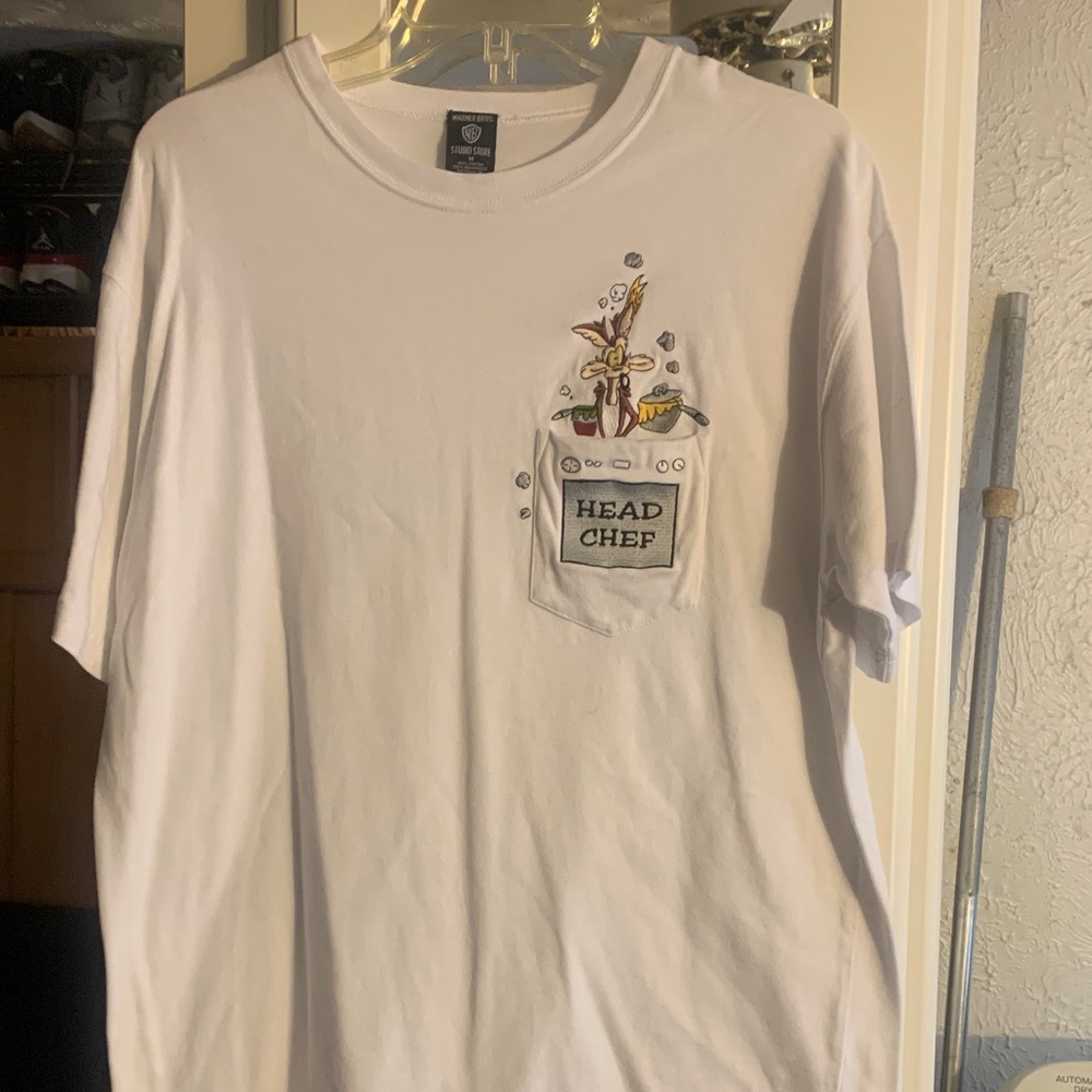 Warner Bros. Studio Store White Cotton T-Shirt